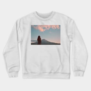 Mount Fuji and me Crewneck Sweatshirt